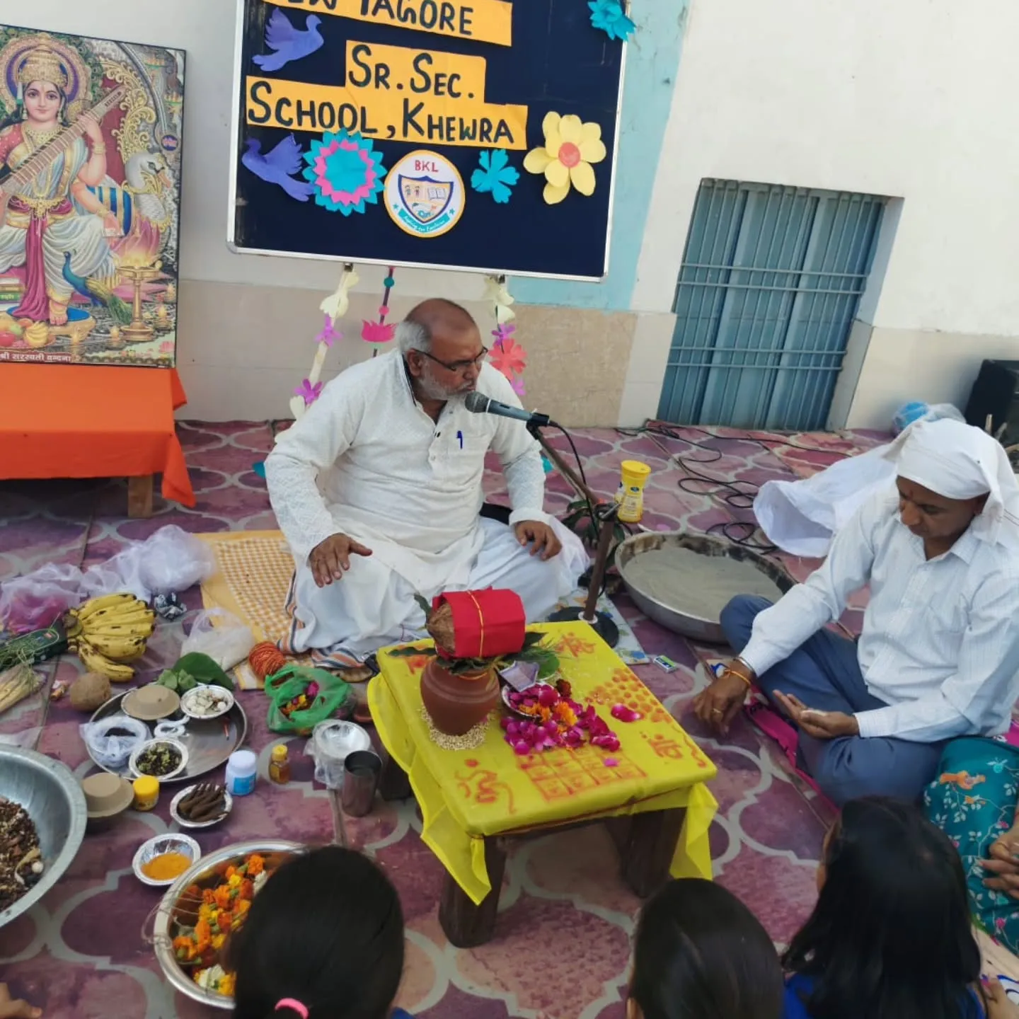 Students and staff at New Tagore Sr. Sec. School, Khewra — photograph 10