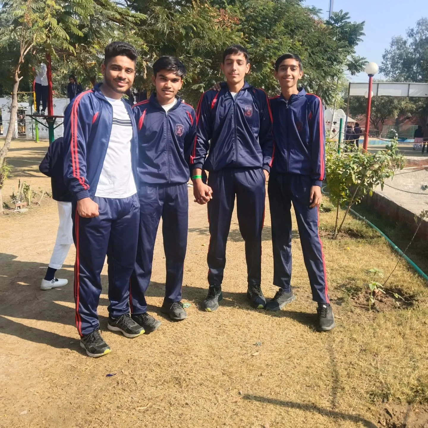 Students and staff at New Tagore Sr. Sec. School, Khewra — photograph 17