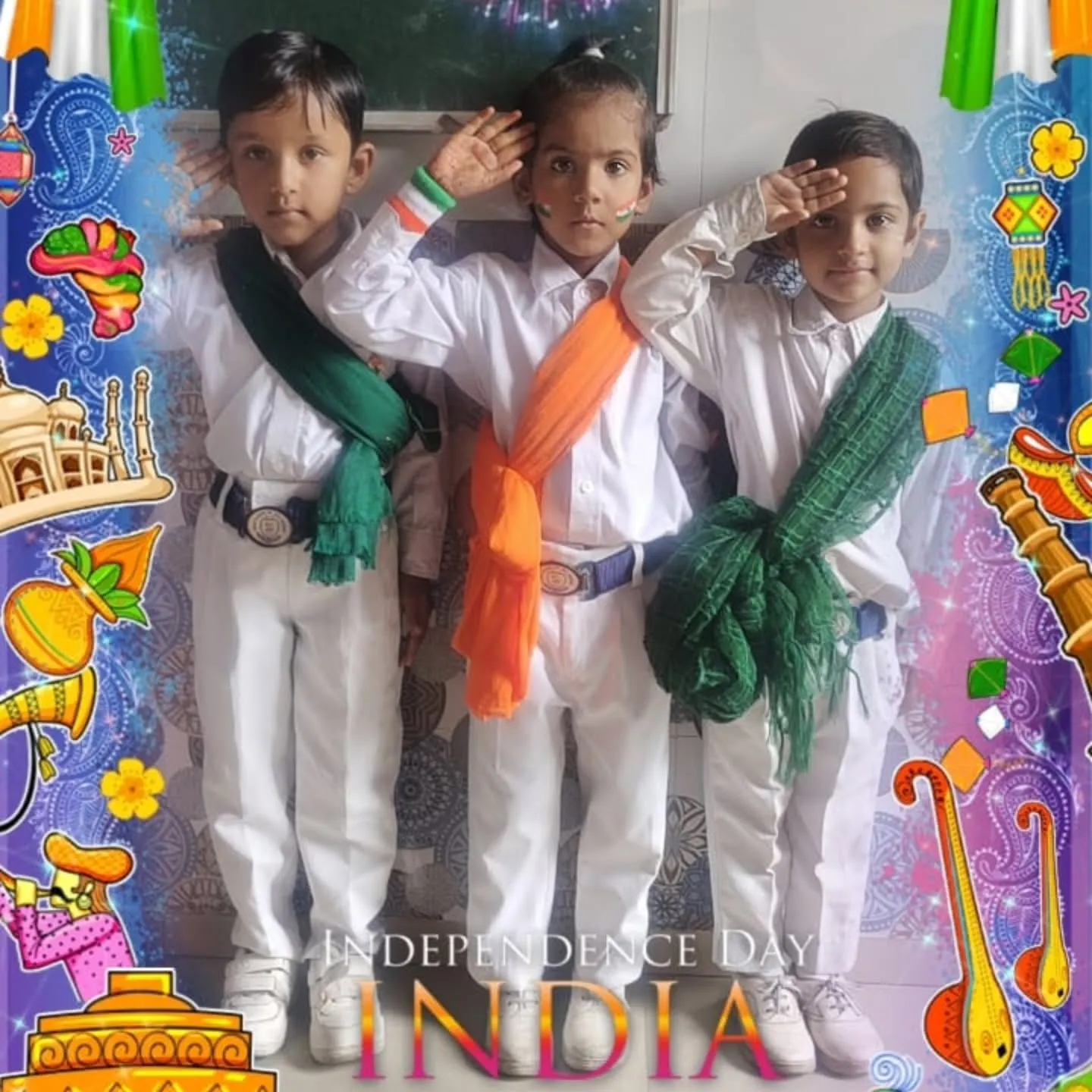 Students and staff at New Tagore Sr. Sec. School, Khewra — photograph 19