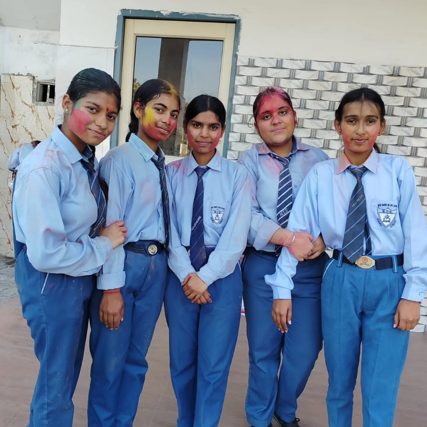 Students and staff at New Tagore Sr. Sec. School, Khewra — photograph 47