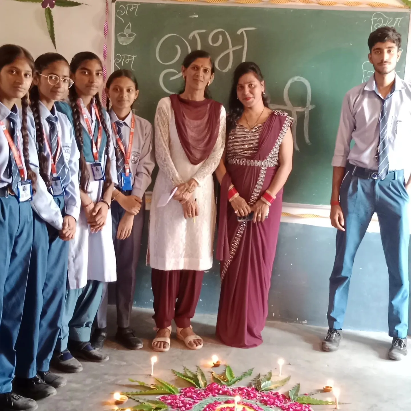 School life at New Tagore, Khewra — photograph 1